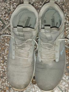 Light Grey Puma Running Shoes