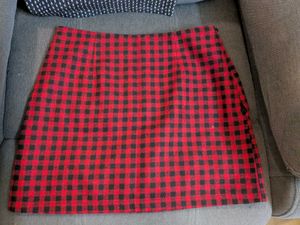Forever 21 Checked Mini Pencil Skirt
