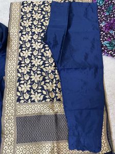 Kurta&amp;trouser With Banarasi Dupatta