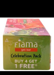 🌟 Fiama Multivariant Gel Bar – Buy 4, Get 1 Free!