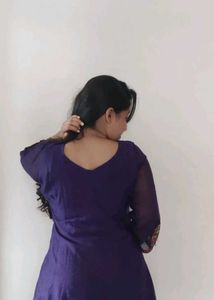 Beautiful Purple Kurti 💜