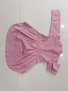 Kids Pinkish Strecheable Top