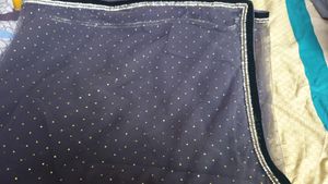 Black Saree In Net