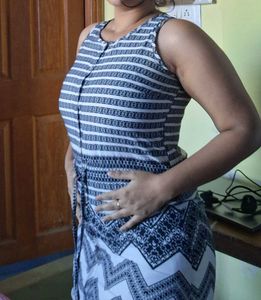 Striped Sleeveless Tank Top