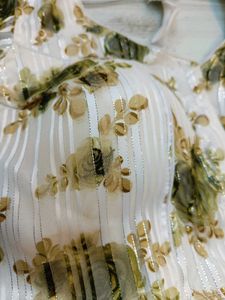 Floral Puff Sleeve Blouse