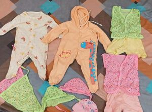 Combo Of 4 New Born Dress