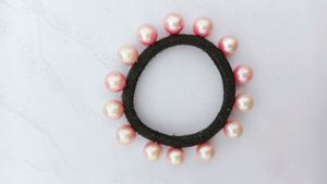 Beaded Rubber Band