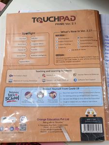 Touchpad Book Class 8