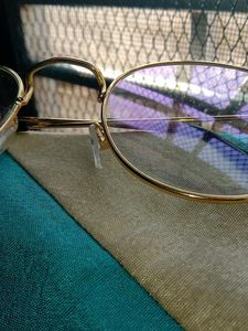 Golden Transparent Glasses