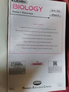 Learn Biology XII - Navneet Part 1