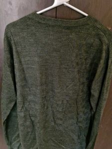 Green Knit Pullover