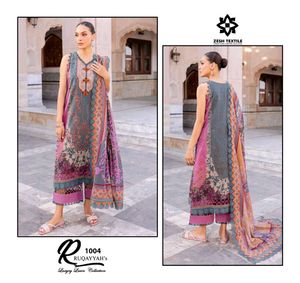 Pakistani Cotton Unstitched Dress Material