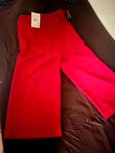 Brand Madame Red Trousers For Girls