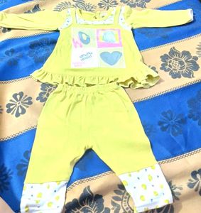 Lime Green Baby Cloth Set 0-3 Month