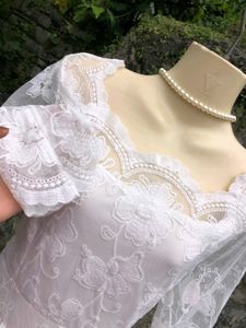 Vintage Lace Maxi Dress
