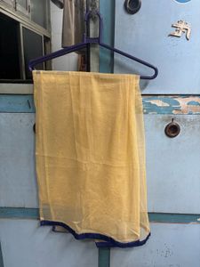 Elegant Blue &amp; Gold Kurta