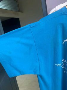 Blue Graphic Print T-Shirt