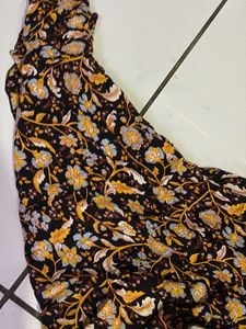 Floral Print Maxi Dress