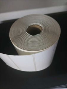 Blank White barcode Labels