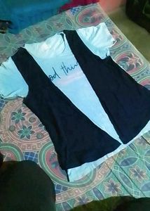 Stylish T-Shirt with Jacket style