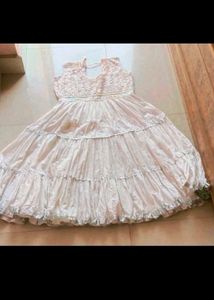 Heavy Pearl N Stone Wedding Wear Anarkali Suit