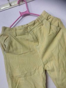 Yellow Couduary Jeans