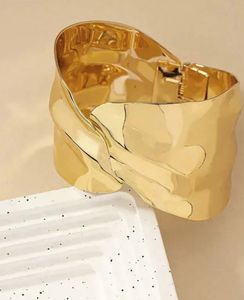 Gold-Plated Bangle-Style Cuff Bracelet🎀