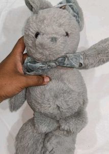 Gray Plush Bunny
