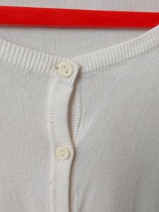Zudio White Sweater