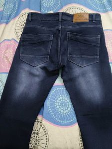 Dark Blue Denim Jeans