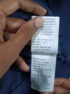 Nike Navy Blue Bomber Jacket