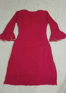 Pink Sequins Kurti &amp; Sharara