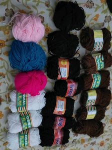 Wool For Knitting, Craft Work, Beading,Crochet