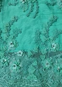 3d Flower Hand Embroidery Suit