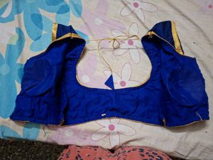 Blue &amp; Gold Blouse
