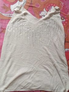 Sparkly Sleeveless Top