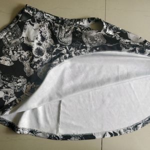 Gemstone Patterned Flared Skirt 💎