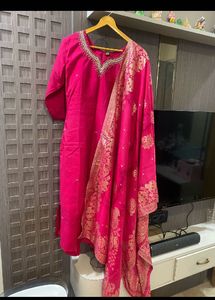 Pink Kurta Set