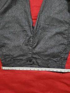 Gray Straight Leg Jeans