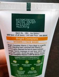 Garnier Face Wash Pack Of Two