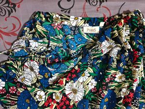 Floral Print Sleeveless Dress