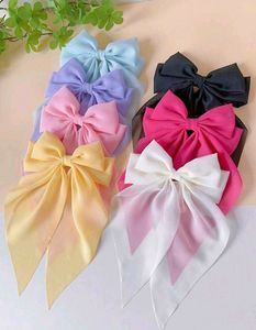 Cute Ribbon Bow Hair Clips - Set of 5