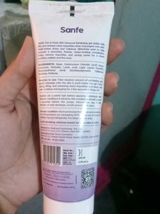 Sanfe Detan &amp; Brightening Exfoliating Gel 100g