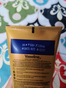 Vaseline Gluta Hya Sunscreen 🧴