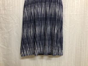 Deletta Blue Midi Sleeveless Dress