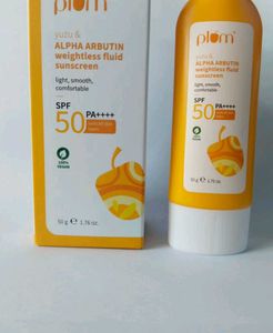 Plum Yuzu Arbutin Sunscreen SPF 50
