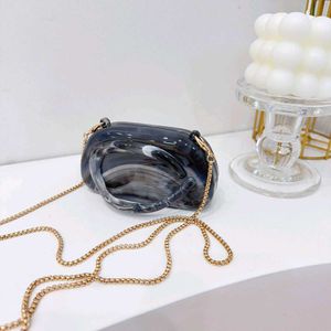 Resin Clutch Handbag