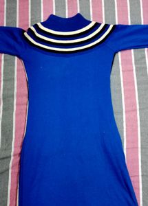 Striped blue Knit Dress 💙