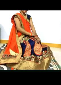 Best For Wedding ❤️Lahanga Choli And Chunri Set ❤️