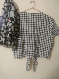 Cotton Blend Tie Up